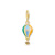 Charm Pendant "Coloured Hot Air Balloon"