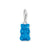 Charm Pendant  Blue Goldbear