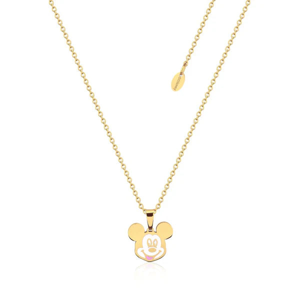 ECC Disney Mickey Mouse Enamel Necklace