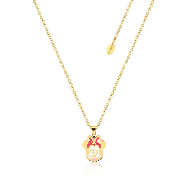 ECC Minnie Mouse Enamel Necklace