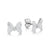 Disney Minnie Mouse Crystal Bow Studs