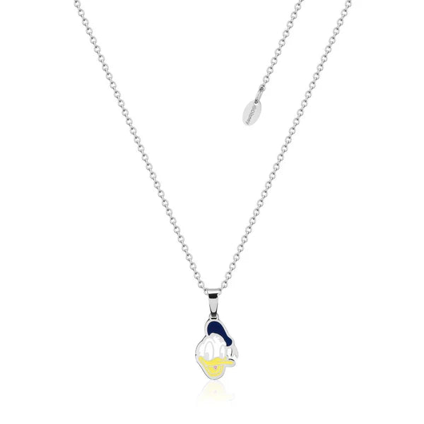 ECC Donald Duck Enamel Necklace