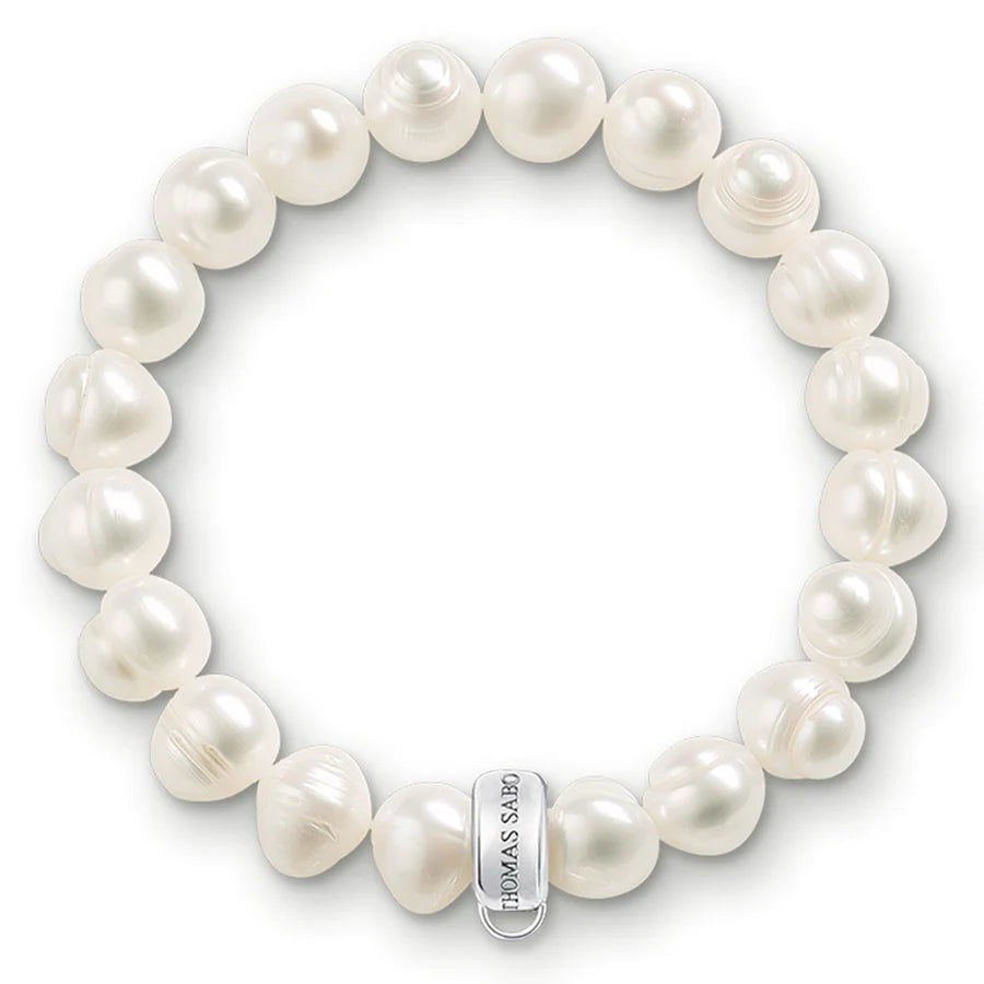 Pearl Charm Bracelet