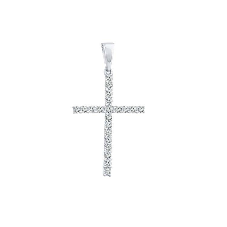 Diamond Cross Pendant