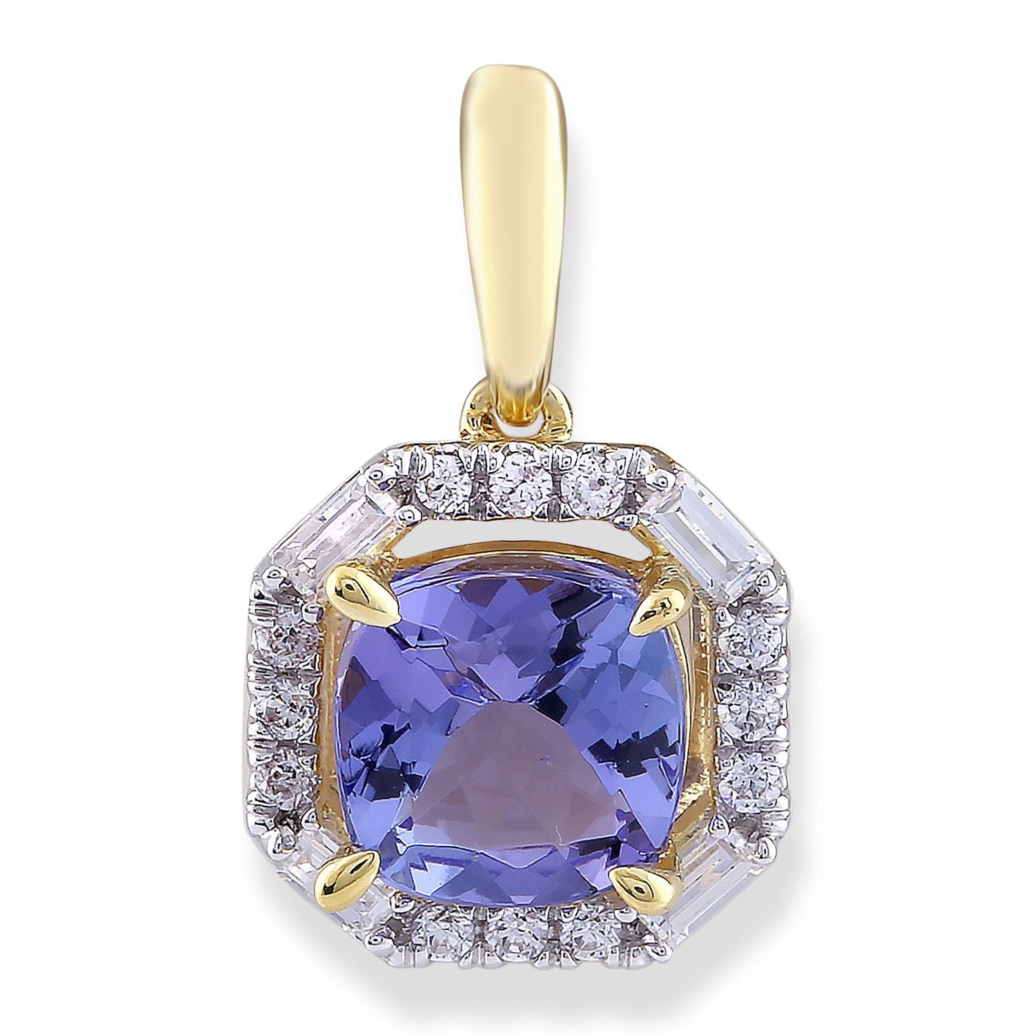 Natural Tanzanite Pendant