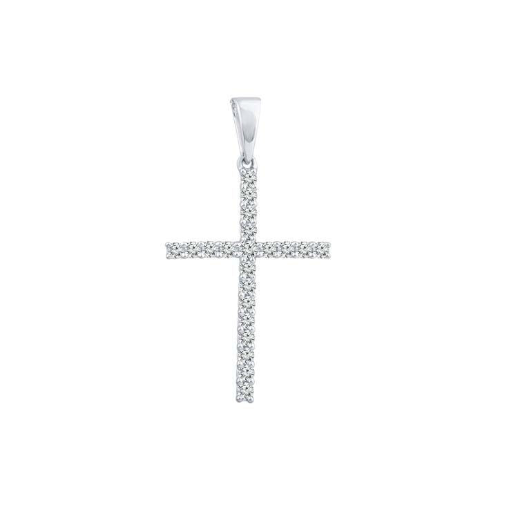 Diamond Cross Pendant